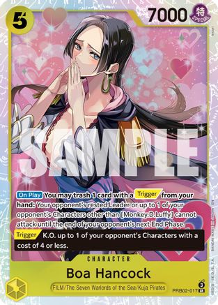 Boa Hancock (PRB02-017)  [Premium Booster -The Best- Vol. 2] Foil