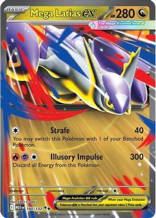 Mega Latias ex 100/132 [ME01 Mega Evolution]  - Holofoil