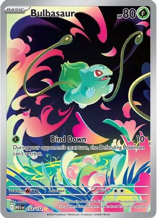 Bulbasaur 133/132 [ME01 Mega Evolution]  - Holofoil