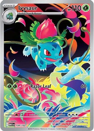 Ivysaur 134/132 [ME01 Mega Evolution]  - Holofoil