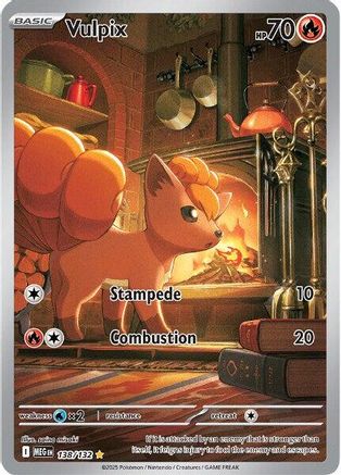 Vulpix 138/132 [ME01 Mega Evolution]  - Holofoil