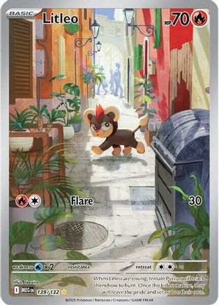 Litleo 139/132 [ME01 Mega Evolution]  - Holofoil