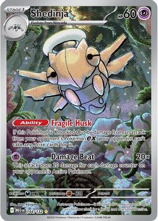 Shedinja 144/132 [ME01 Mega Evolution]  - Holofoil