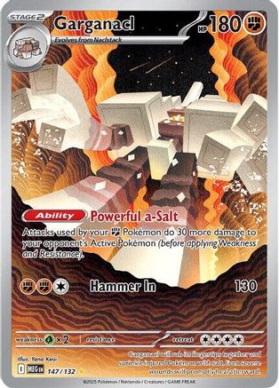 Garganacl 147/132 [ME01 Mega Evolution]  - Holofoil