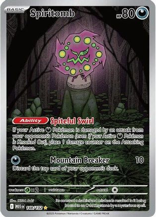Spiritomb 148/132 [ME01 Mega Evolution]  - Holofoil