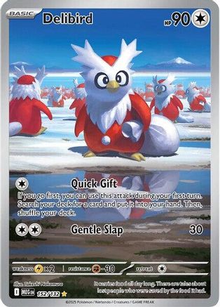 Delibird 152/132 [ME01 Mega Evolution]  - Holofoil