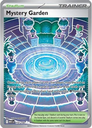 Mystery Garden 172/132 [ME01 Mega Evolution]  - Holofoil