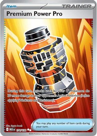 Premium Power Pro 174/132 [ME01 Mega Evolution]  - Holofoil