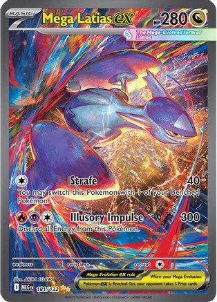 Mega Latias ex 181/132 [ME01 Mega Evolution]  - Holofoil