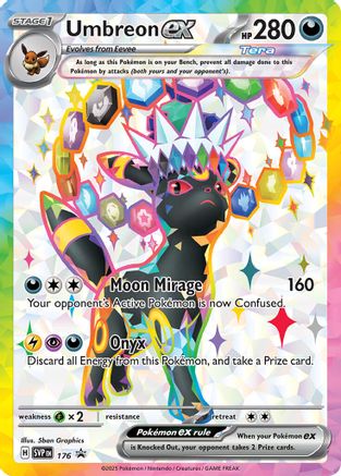 Umbreon ex - 176 SVP [SV Scarlet & Violet Promo Cards]  - Holofoil