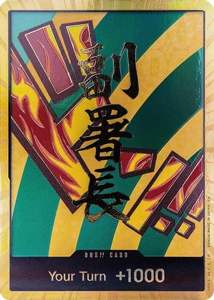 DON!! Card (Hannyabal) (Gold)  [Premium Booster -The Best- Vol. 2] Foil