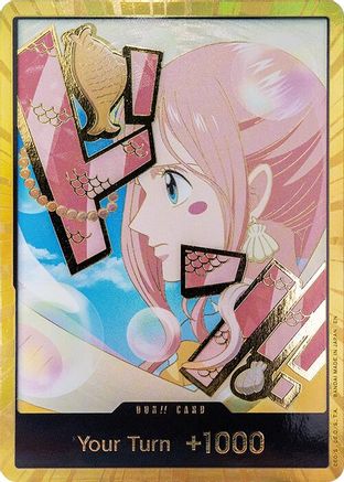 DON!! Card (Shirahoshi) (Gold)  [Premium Booster -The Best- Vol. 2] Foil