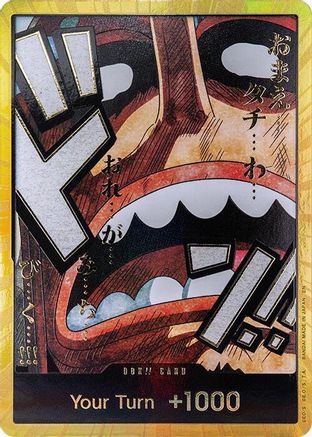 DON!! Card (Usopp) (Gold)  [Premium Booster -The Best- Vol. 2] Foil
