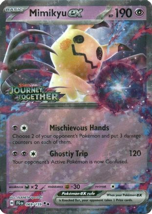 Mimikyu ex (Journey Together Stamped) 069 [Miscellaneous Cards & Products]  - Holofoil
