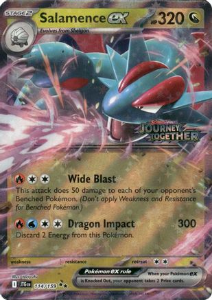 Salamence ex 114/159 [Miscellaneous Cards & Products]  - Holofoil