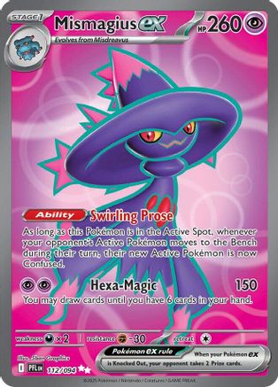 Mismagius ex 112/094 [ME02 Phantasmal Flames]  - Holofoil