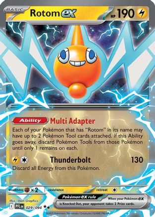 Rotom ex 029/094 [ME02 Phantasmal Flames]  - Holofoil
