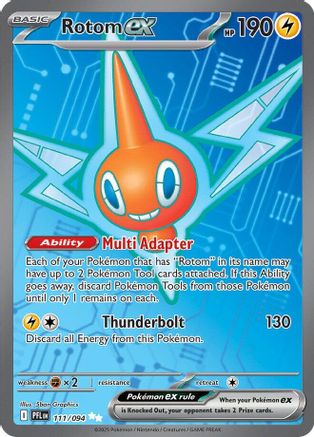Rotom ex 111/094 [ME02 Phantasmal Flames]  - Holofoil