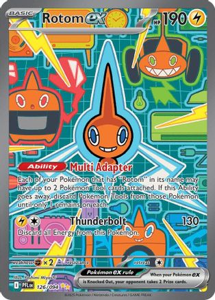 Rotom ex 126/094  - Holofoil