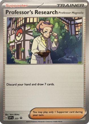 Professor's Research 223 [SV Scarlet & Violet Promo Cards]