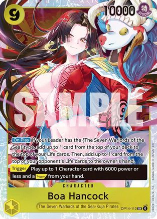 Boa Hancock - OP14-112 (OP14-112)  [The Azure Sea's Seven] Foil