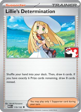 Lillie's Determination 119/132 [Prize Pack Series Cards]