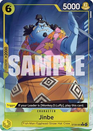 Jinbe (Full Art) (ST29-005)  [Starter Deck 29: Egghead] Foil