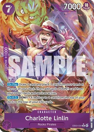 Charlotte Linlin (Alternate Art) (EB03-034)  [Extra Booster: One Piece Heroines Edition] Foil