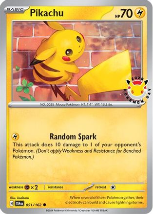 Pikachu (Pokemon Day 2026) 051 [Miscellaneous Cards & Products]  - Holofoil