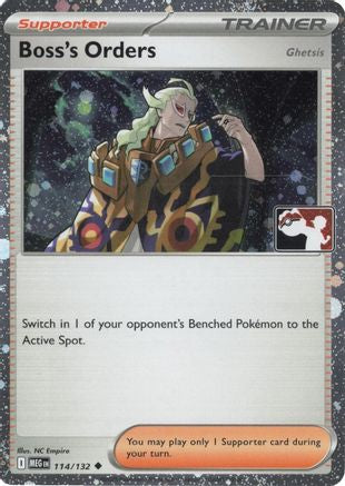 Boss's Orders 114/132 [Prize Pack Series Cards]  - Holofoil