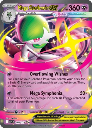 Mega Gardevoir ex 089 [ME Ascended Heroes]  - Holofoil