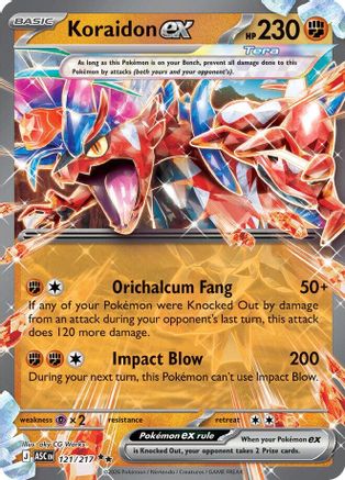Koraidon ex 121 [ME Ascended Heroes]  - Holofoil