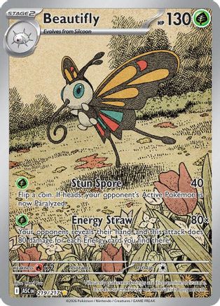 Beautifly 219/217 [ME Ascended Heroes]  - Holofoil