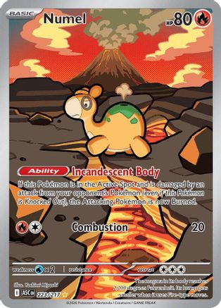 Numel 223/217 [ME Ascended Heroes]  - Holofoil
