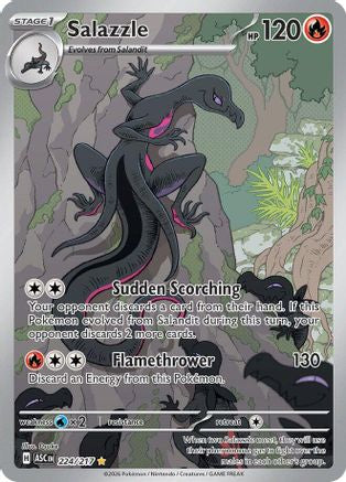 Salazzle 224/217 [ME Ascended Heroes]  - Holofoil