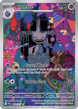 Banette 234/217 [ME Ascended Heroes]  - Holofoil