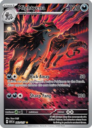 Mightyena 243/217 [ME Ascended Heroes]  - Holofoil