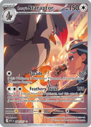 Larry's Staraptor 249/217 [ME Ascended Heroes]  - Holofoil
