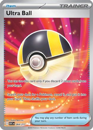 Ultra Ball 264/217 [ME Ascended Heroes]  - Holofoil