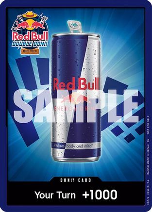DON!! Card (Red Bull Don!!)  [One Piece Promotion Cards] Foil