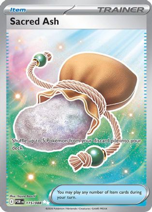 Sacred Ash 115 [ME03 Perfect Order]  - Holofoil