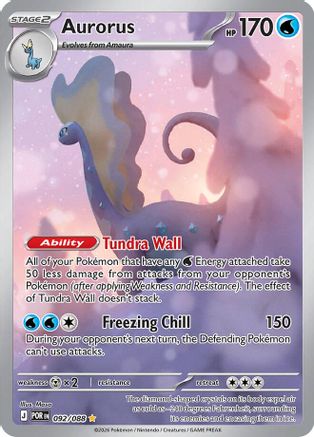 Aurorus 092/088 [ME03 Perfect Order]  - Holofoil