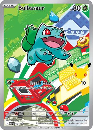 Bulbasaur 037 [ME Mega Evolution Promo]  - Holofoil
