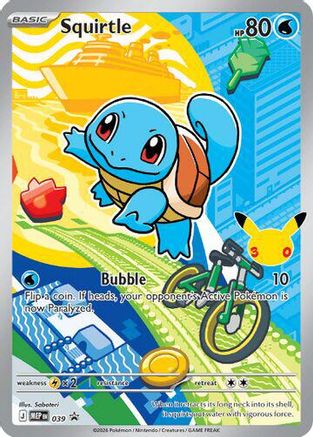 Squirtle 039 [ME Mega Evolution Promo]  - Holofoil