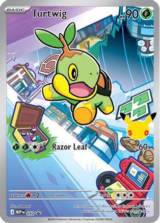 Turtwig 040 [ME Mega Evolution Promo]  - Holofoil