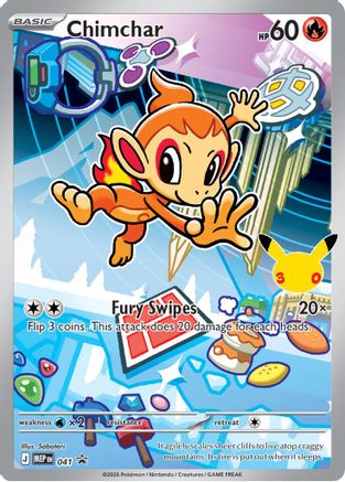 Chimchar 041 [ME Mega Evolution Promo]  - Holofoil
