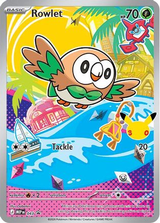 Rowlet 043 [ME Mega Evolution Promo]  - Holofoil