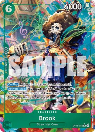 Brook (OP15-032) (Alternate Art) (OP15-032)  [Adventure on Kami's Island] Foil