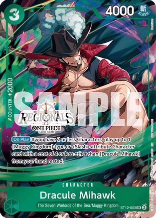 Dracule Mihawk (Regional Participation Pack 2026 Vol.1) (ST12-003)  [One Piece Promotion Cards] Foil