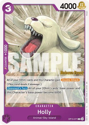 Holly (OP15-071)  [Adventure on Kami's Island Release Event Cards]